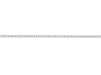 Sterling Silver 1.7mm Loose Trace  Chain, 100 Recycled Silver