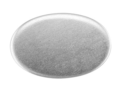Sterling Silver Blank Kc8208 1.50mm Fully Annealed Oval 19mm X 12.5mm,  100% Recycled Silver - Standard Image - 1