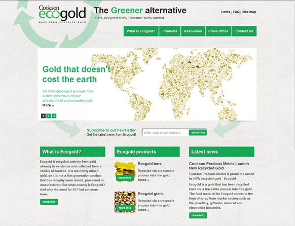Cookson Ecogold Website Cookson Ecogold Website