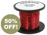 50% OFF all coloured enamel wire!