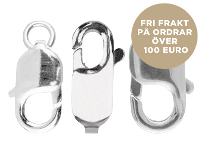 Save OVER 50% on Silver Lobster Clasps!