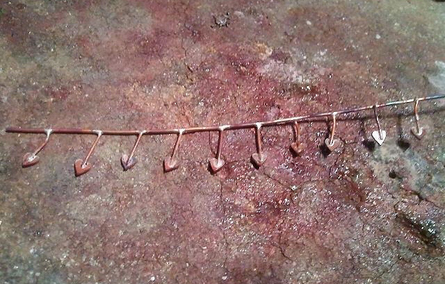 Making Lure from Copper Wire and Pipe