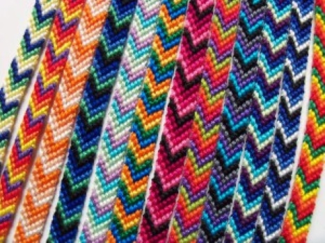 Buy KELITCH Purple/Yellow Woolen Threads Braided Friendship Bracelet Online  at desertcartKUWAIT