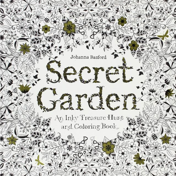 Adult Colouring 1 Secret Garden