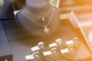 Jewellery display stands for shops