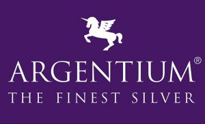 Argentium logo, With Winged Unicorn