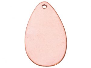 Oval Drop Copper Blank