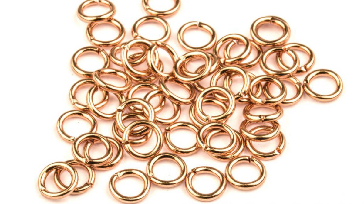 FLZONE 6 Colors Mixed Open Rings Open Jump Ring for Connecting Necklaces,DIY Jewelry Making-8MM 