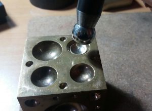 how to dome metal
