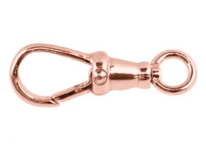 9ct Red Gold Albert Swivel Clasp