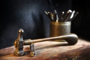 hammer for wire wrapping