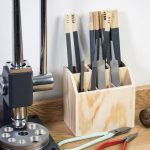 Wooden File Stand