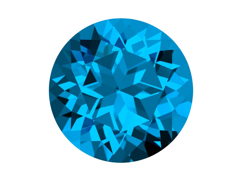 Kashmir blue topaz