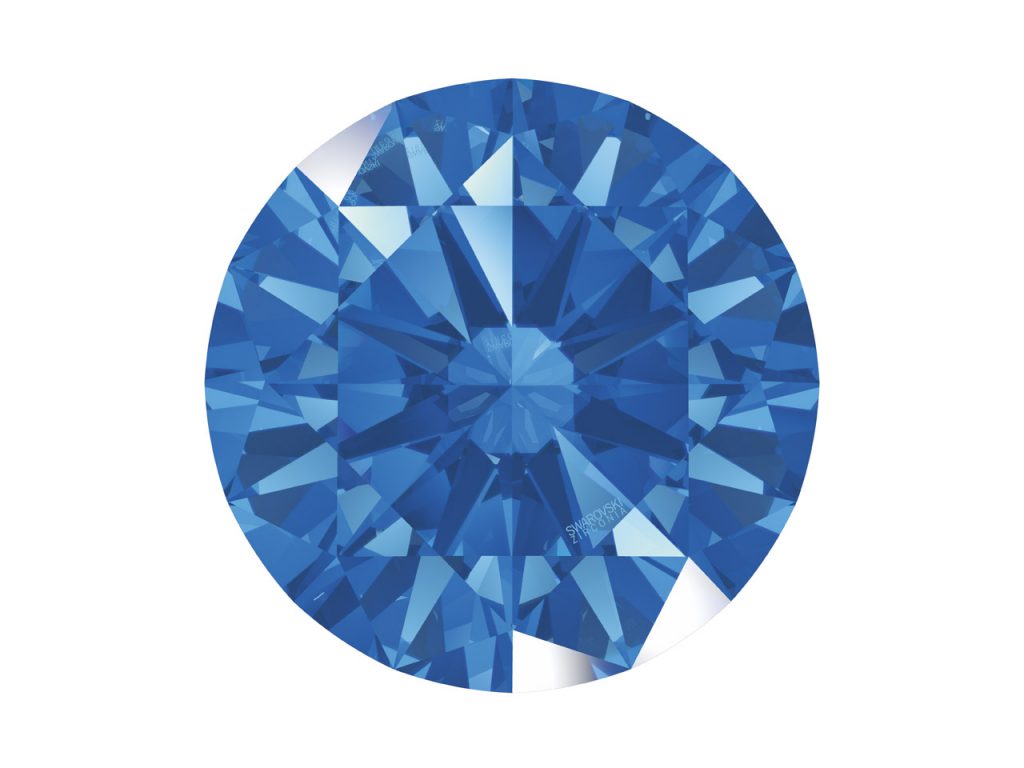 fancy blue zirconia