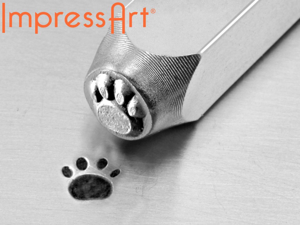 paw print design stamp