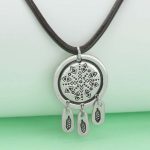 feather necklace