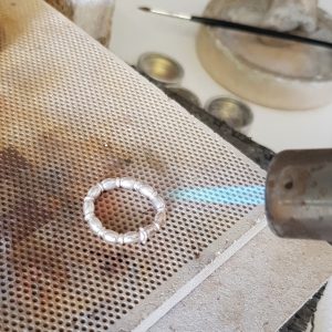 soldering ring band