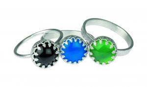 Gallery strip set rings