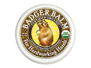 Badger Balm for making clay jewellery
