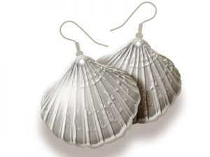 how to make shell earrings