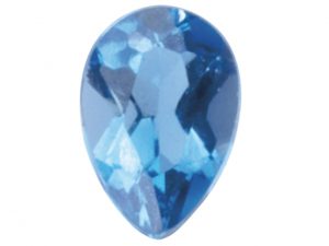 Pear shaped gemstone