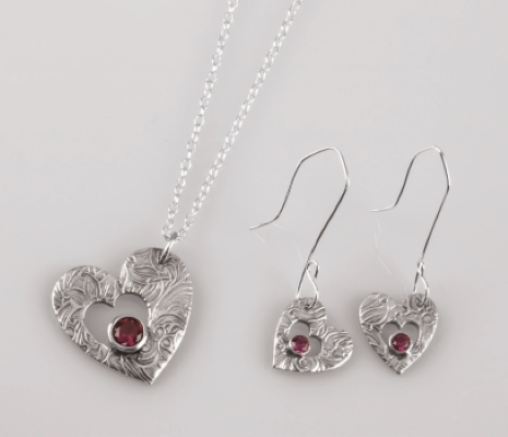 How to Make an Art Clay Silver Heart Set - The Bench