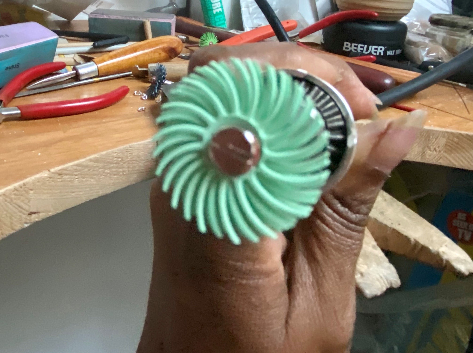 How To Clean And Polish Using Radial Discs The Bench