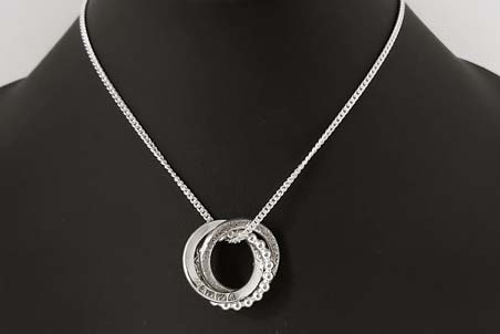twisted ring pendant necklace | Maison Margiela | Eraldo.com