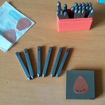 Step 4 - prepare to stamp