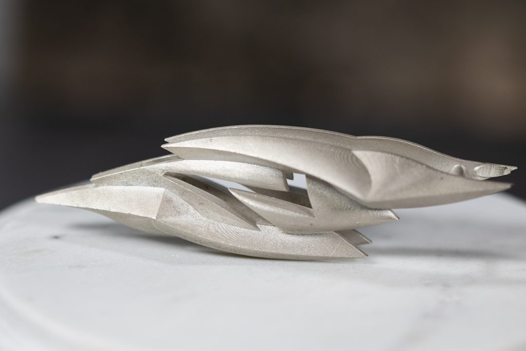 A 3D printed pendant using CAD Design