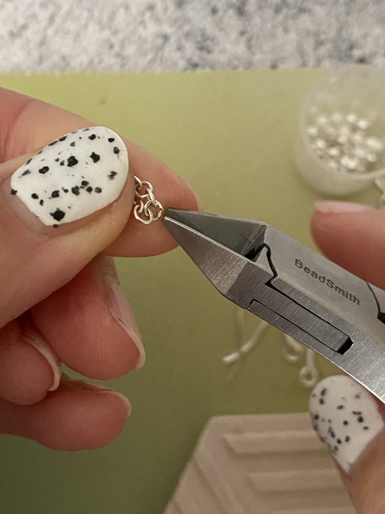 Make your own Silver ball earrings