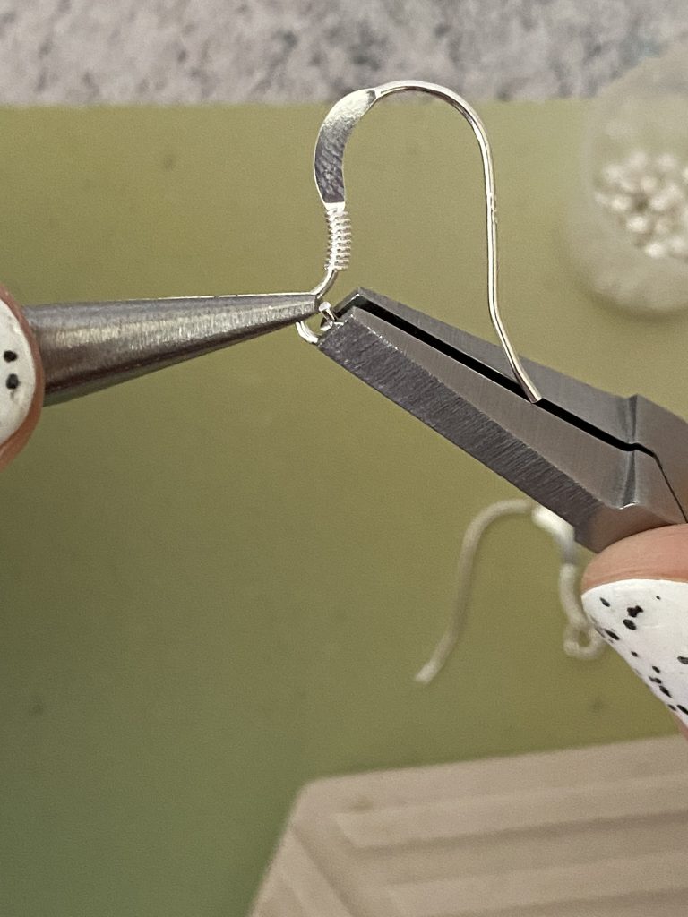 Make your own Silver ball earrings