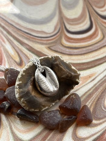 Textured Silver Clay Earrings and Pendant - The Bench