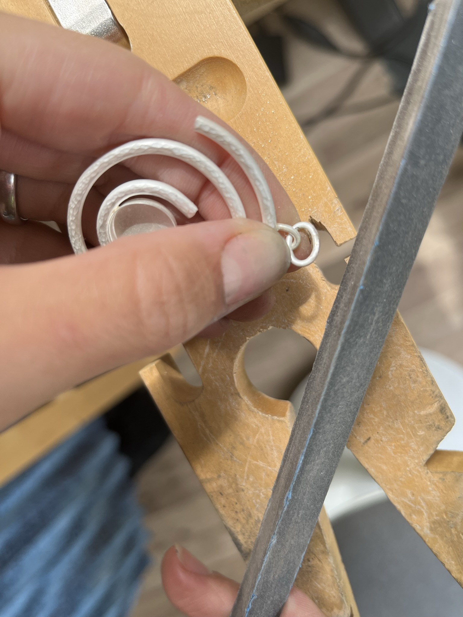 File excess silver solder