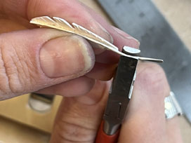 jewellery making with pliers