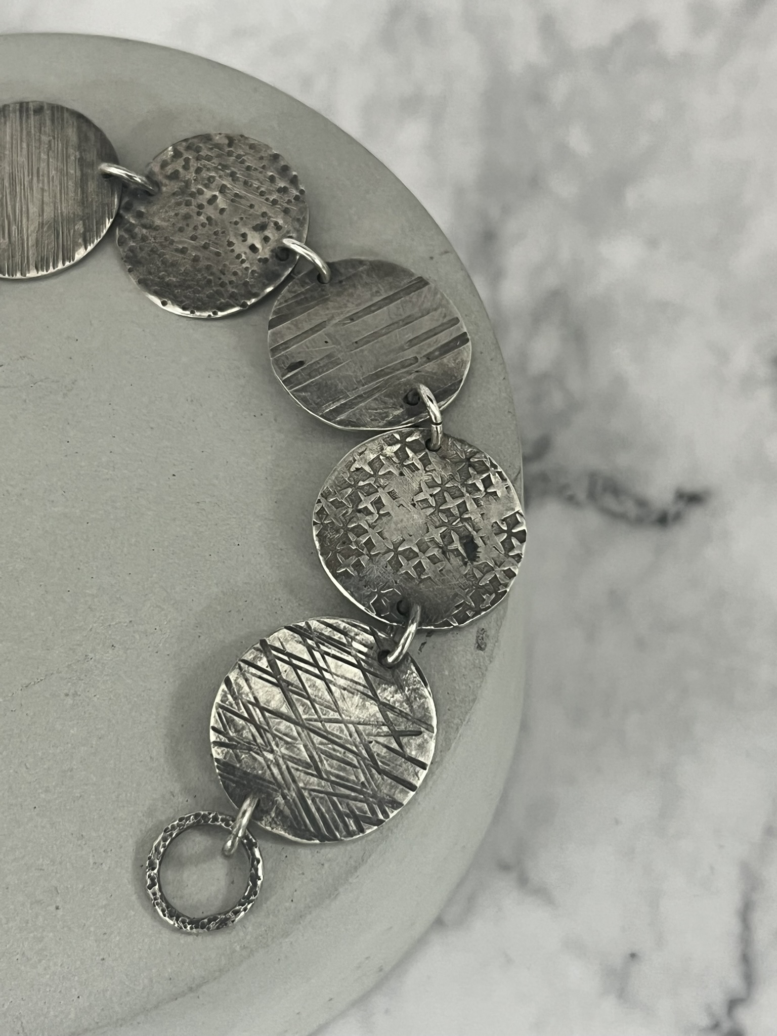 Edited image of jewellery, using an app