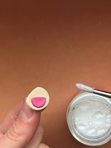 add fimo varnish to your clay