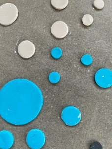 cut your clay into circles