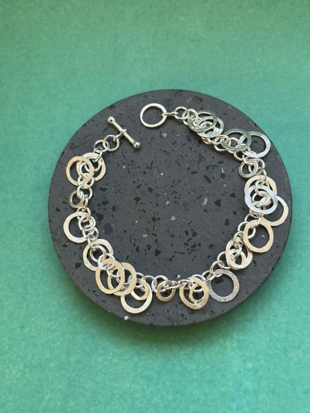 Sterling Silver Bubble Bracelet