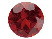 Garnet,-Round,-4.5mm