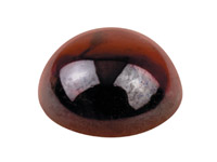 Garnet,-Round-Cabochon,-6mm