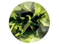 Peridot,-Round,-2.5mm