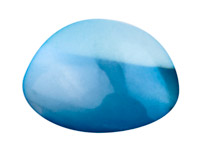 London-Blue-Topaz,-Round-Cabochon--5m...