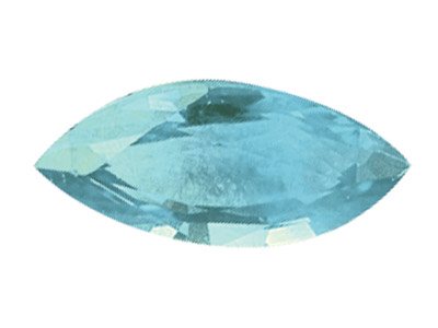 Sky Blue Topaz, Marquise, 12x6mm,  Treated