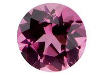 Pink-Tourmaline,-Round,-4mm