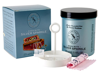 Town Talk Silver Sparkle Dip 225ml Trade Pack of 12 - Standard Image - 2