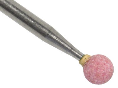 Busch Pink Carborundum Ball        Abrasive 602 4mm - Standard Image - 2