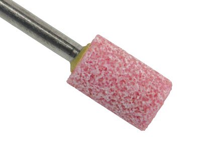 Busch Pink Carborundum Cylinder    Abrasive 760 6.5mm X 10mm - Standard Image - 2