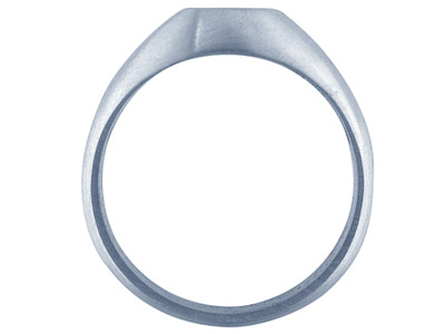Sterling Silver C9 Single Stone Ring