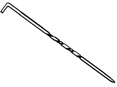 Sterling Silver Stick Pin 47mm,    Pack of 2, 100% Recycled Silver - Standard Image - 2